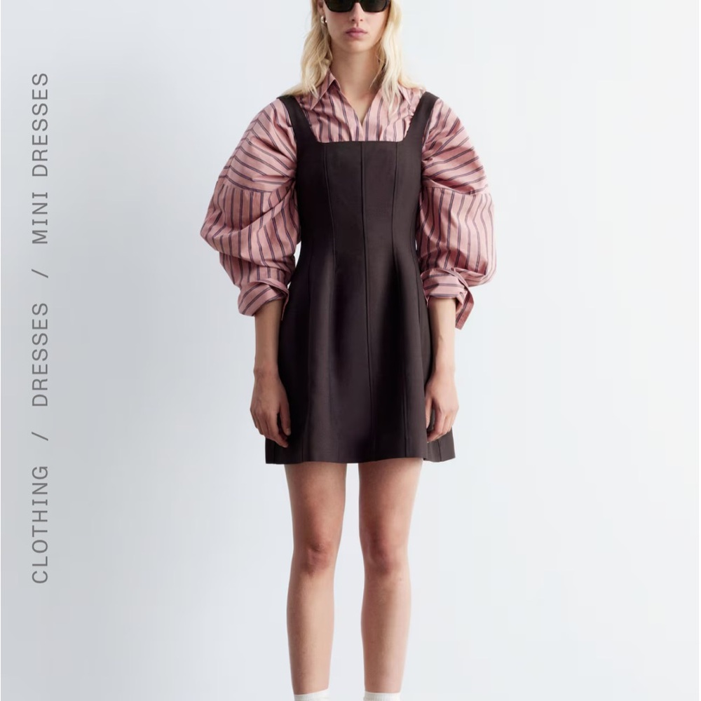 &Other Stories Corset Mini Dress NWT